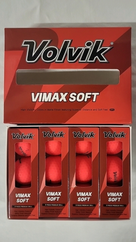 12 New Volvik Vimax SOFT Golf Balls