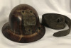 Vintage Minner’s Hard Hat & Leather Belt