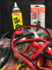 Jumper Cables & Tools in Plastic Carry Case - 2