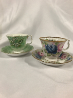 2 Vintage Royal Albert Cups & Saucers