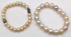 Gorgeous Heavy Peachy-Pink Pearl Necklace, Bracelets & Earrings - 4