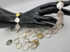 14K GF 925 Sterling Fresh Water Pearl Necklace Matching Bracelet - 3