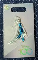 New Disney Parks 100th Anniversary Celebration Frozen Elsa Pin (2023).
