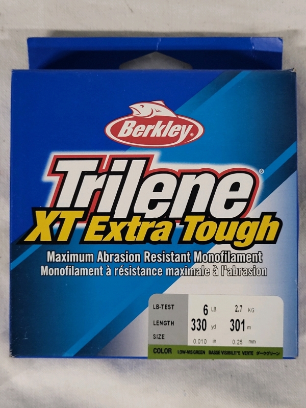 New Berkley Trilene XT Extra Tough Fishing Line - 6lb