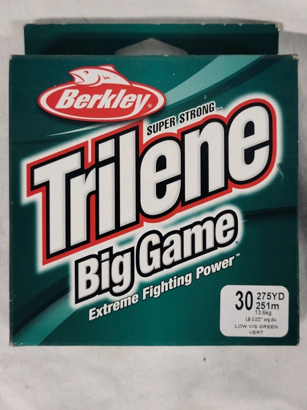 New Berkley Trilene Big Game Fishing Line - 30lb