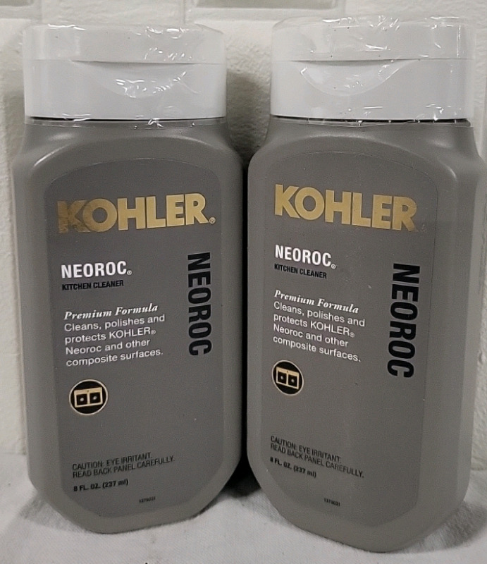 2 New Kohler Neoroc Kitchen Cleaner - 237ml Each