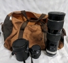 2 Lenses and a small Dufflebag