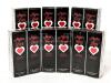 12 New MYSTIC LOVE Lipsticks (6 Red & 6 Light Red)