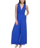 New Vince Camuto sz 12 Women's Chiffon Twist-Front Jumpsuit