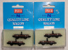 PECO N Gauge British Scale Toy Train Railroad Cars , 4 Cars - NOS Sealed - 2