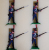 Trophy Miniatures ' Napoleonic Wars : Advancing Troops ' Toy Soldier Lead Miniatures - 3