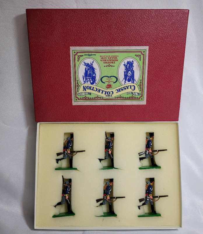Trophy Miniatures ' Prussian Line Infantry ' Toy Soldier Lead Miniatures