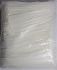 1000 - 8" White Cable Ties , New , Sealed Bag - 2