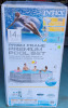 NEW Intex Prism Frame Above Ground Pool Set, 14' x 42", Light Grey . - 6