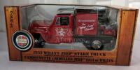 1953 Willys Jeep Stake Truck Limited Edition Diecast Metal Collector Bank