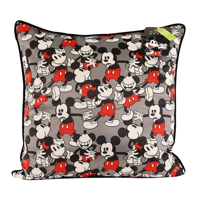 New DISNEY Mickey Mouse Decorative Pillow 20" x 20"