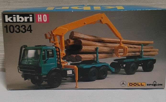 Vintage, Kibri HO Scale Logging Truck