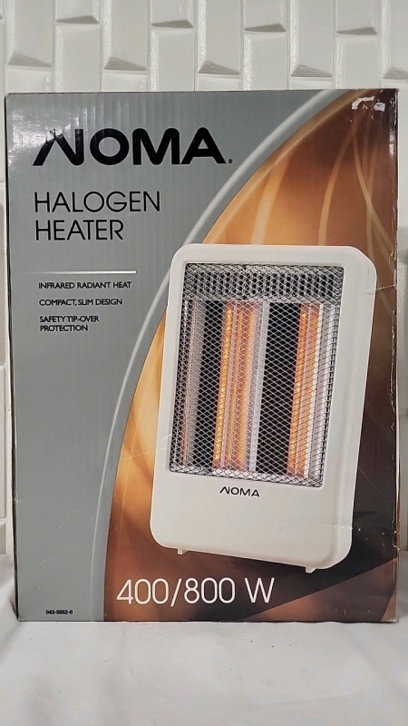 New Noma 400w/800w Halogen Heater