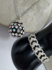 Retro Rginestone Bold Jewelry Bracelets Necklaces - 2