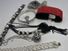 Retro Rginestone Bold Jewelry Bracelets Necklaces - 6