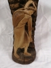 Wooden Carving Sculpture- Man with Backpack - 2