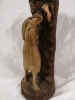 Wooden Carving Sculpture- Man with Backpack - 4