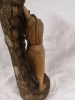 Wooden Carving Sculpture- Man with Backpack - 7