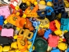 Big Pile o' LEGO Mini Fig Bits n' Pieces - 4