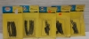 Vintage 5 Packages of Model Power & ATI Mini Track in N Gauge.