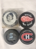 4 Hockey Pucks & Canadiens Collectible Zamboni - 2