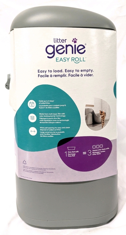 New Litter Genie Easy Roll Cat Litter Disposal System 9199