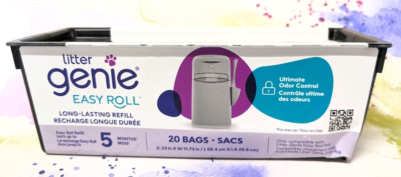 New Litter Genie Easy Roll Long-Lasting Refill (5 Months. 20 Bags)