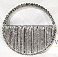 New Round Rhinestone Clutch Purse with Verano Hill Bag.