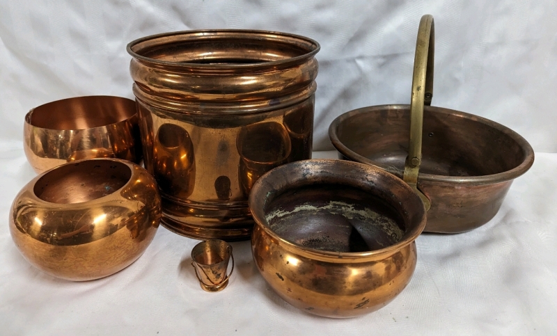 A Collection of Copper Vessels
