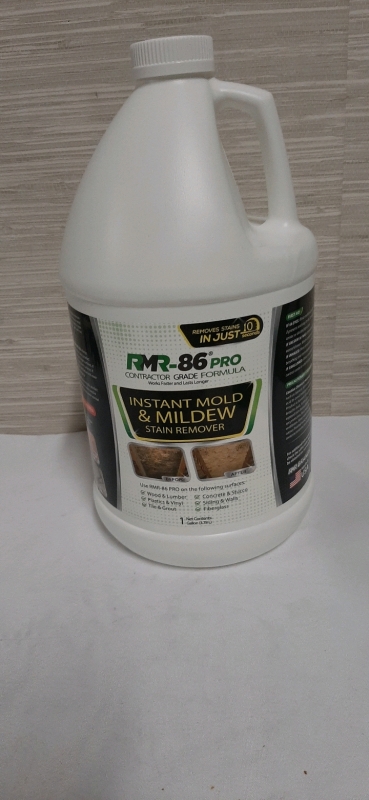 RMR-86 Pro Instant Mold & Mildew Stain Remover. 3.78 Litres Retails for $109 CAN