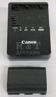 Canon Battery Charger LC-E6 & Canon Battery LP-E6N