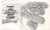 300 New FABORY Steel Zinc Flat Washers: 2 Sizes - 5