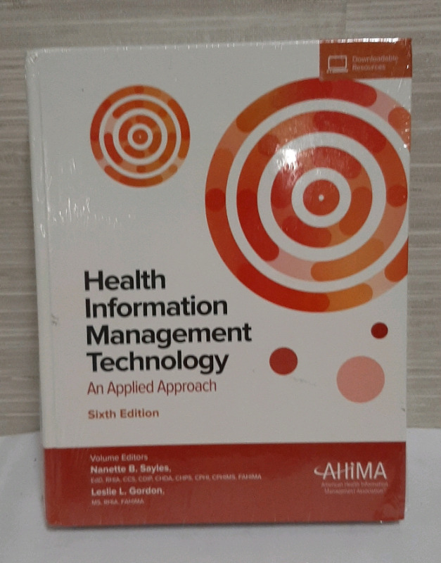 New, Hardcover-Healthcare Information Management Technology, An Applied Approach 6th Edition