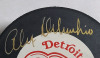 Ted Lindsay & Alex Delvecchio Detroit Red Wings Autograph Puck , No COA - 2