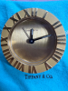 20th Century Modern Tiffany & Co. Desk Clock "The Atlas" Roman Numeral