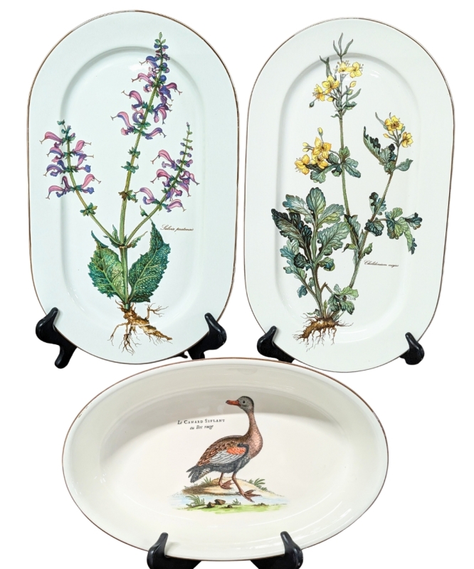 VILLEROY & BOCH Luxembourg Porcelain: Vilbofour Paradiso Casserole Dish & Botanica Oval Dishes
