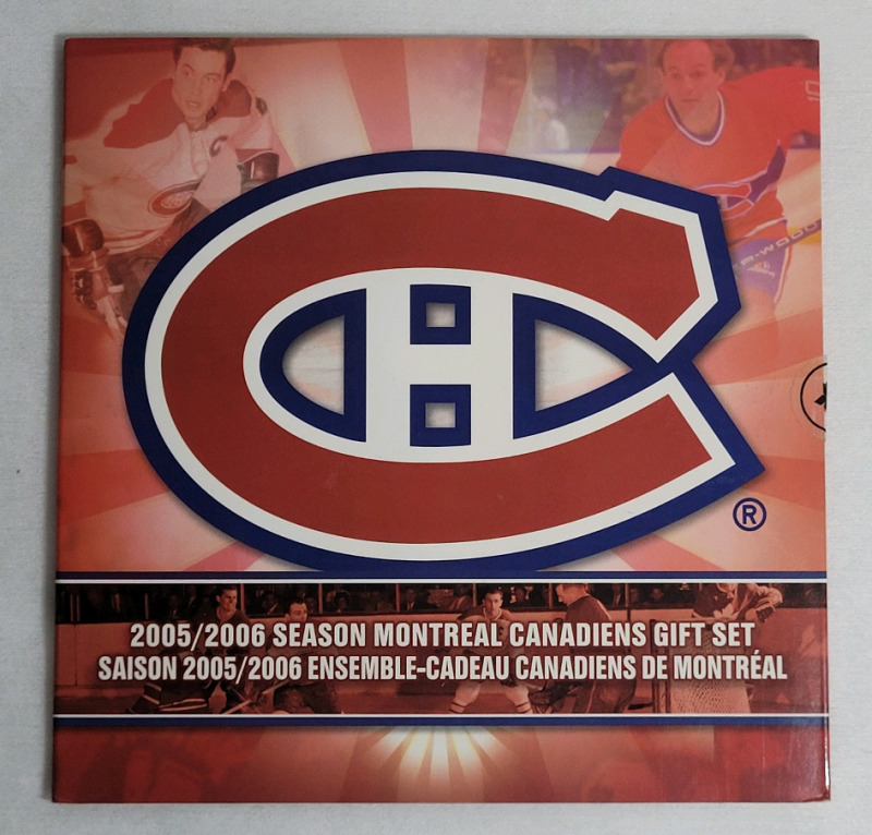2006 Canadian Mint Montreal Canadians Coin Set w/Colored Quarter