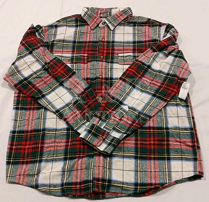 New Old Navy Double Brushed Flannel Shirt - Men's XL