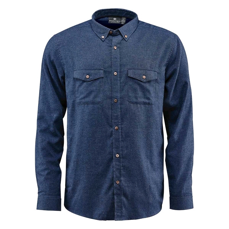 New Stormtech Men's Cambridge L/S Shirt. Medium