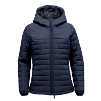 Women's Nautilus Quilted Hoody. Xtra Large