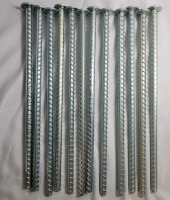 14" Rebar Spikes , 1/2" Diameter , twelve (12) Spikes - New