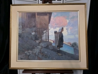 Framed Signed Painting on Canvas - Situ Mian