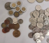 World Coin Lot - Canada , USA , Euro , UK - Lot also includes Silver Coins - 4