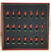 Lot of 21 Britains Plastic Toy Soldiers Coldstream Guards