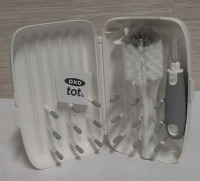 New, OXO Tot On-the-Go Drying Rack w/ Bottle Brush